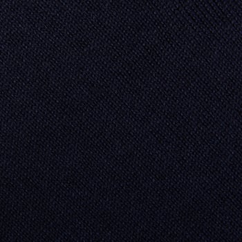 Morgano Navy Blue Merino Wool Polo Shirt Fabric
