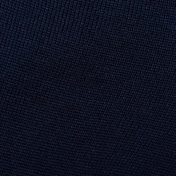 Herno Blue Wool Silk Nylon Padded Jacket Fabric 2