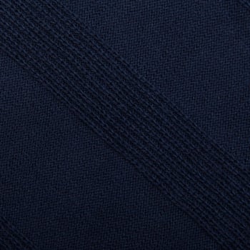 Altea Navy Blue Knitted Cotton Shirt Fabric