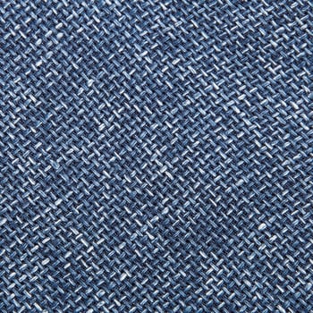 Mazzarelli Blue Melange Organic Linen Overshirt Fabric