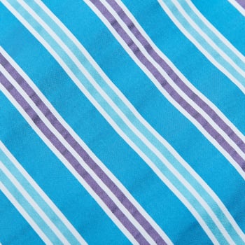 Canali Light Blue Printed Microfiber Swimshorts Fabric