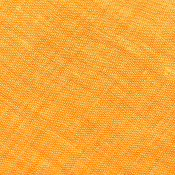 Stenströms Muted Orange Linen Cutaway Slimline Shirt Fabric