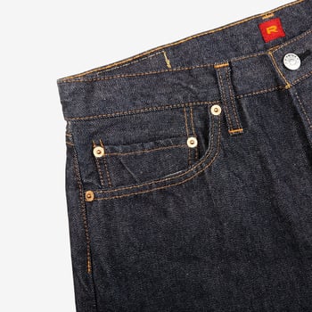 Resolute Dark Blue Cotton 710 One Wash Jeans Edge