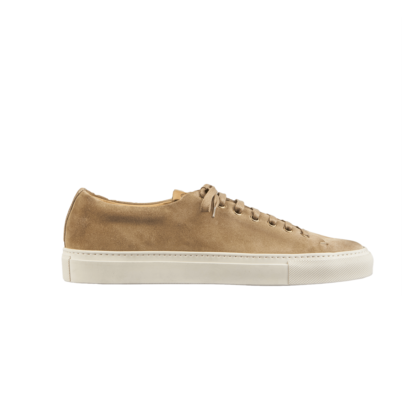 Buttero Sand Beige Low Suede Sneakers Baltzar