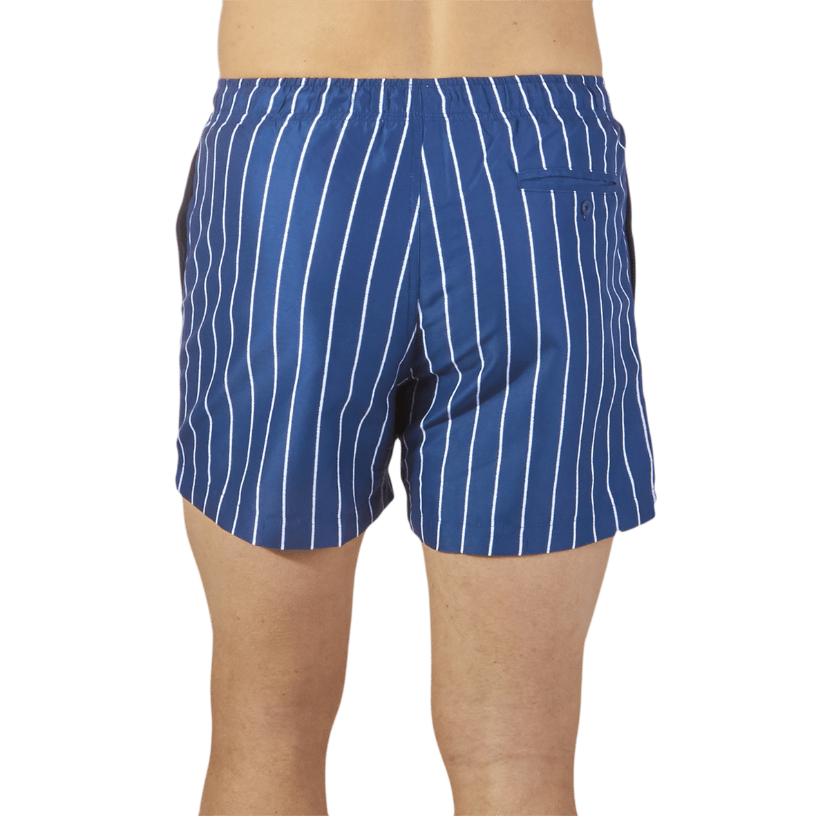 Suit Up Weird - Blue Pinstripe Daiquiri Swim Shorts | Baltzar