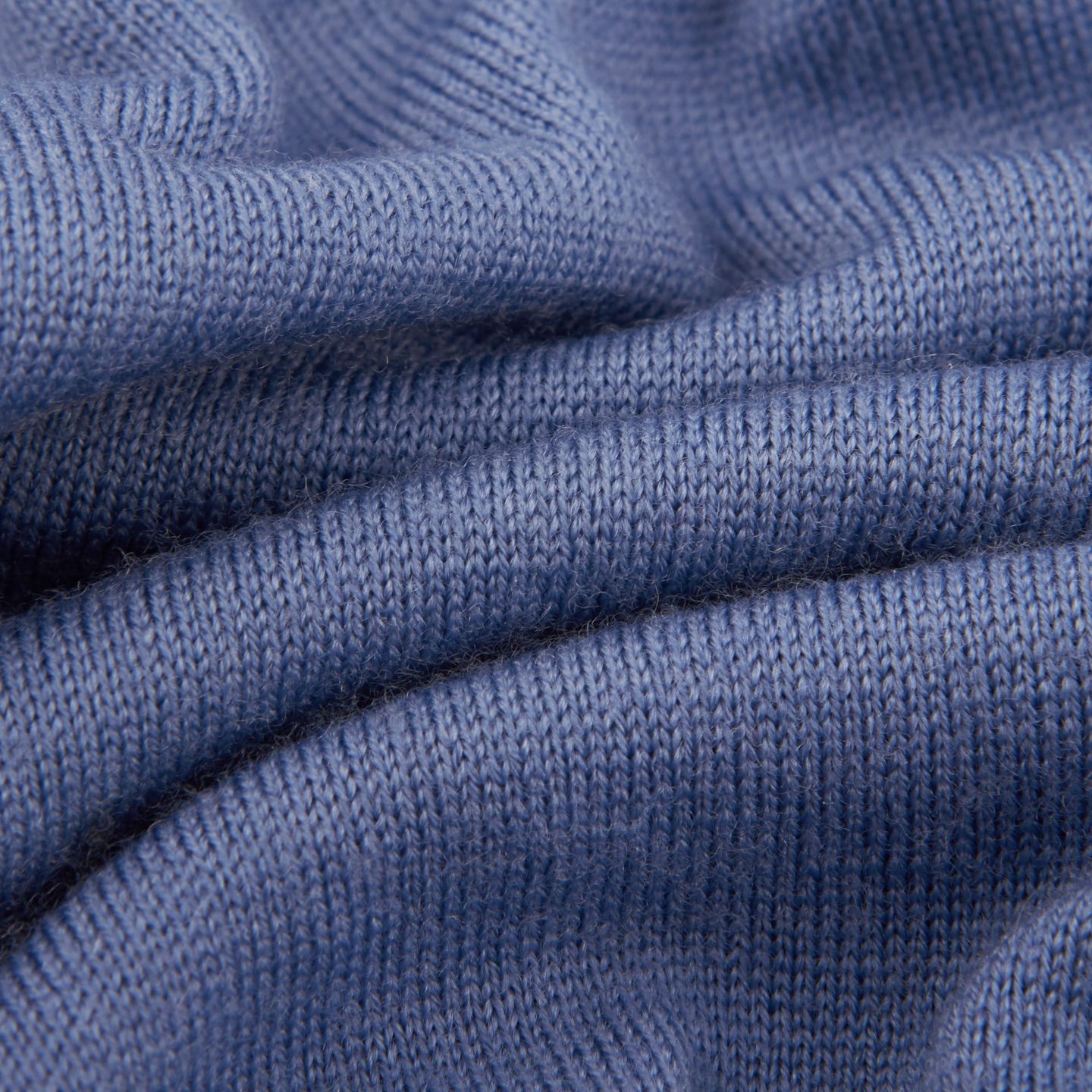 Canali - Blue Cotton Cashmere Polo | Baltzar