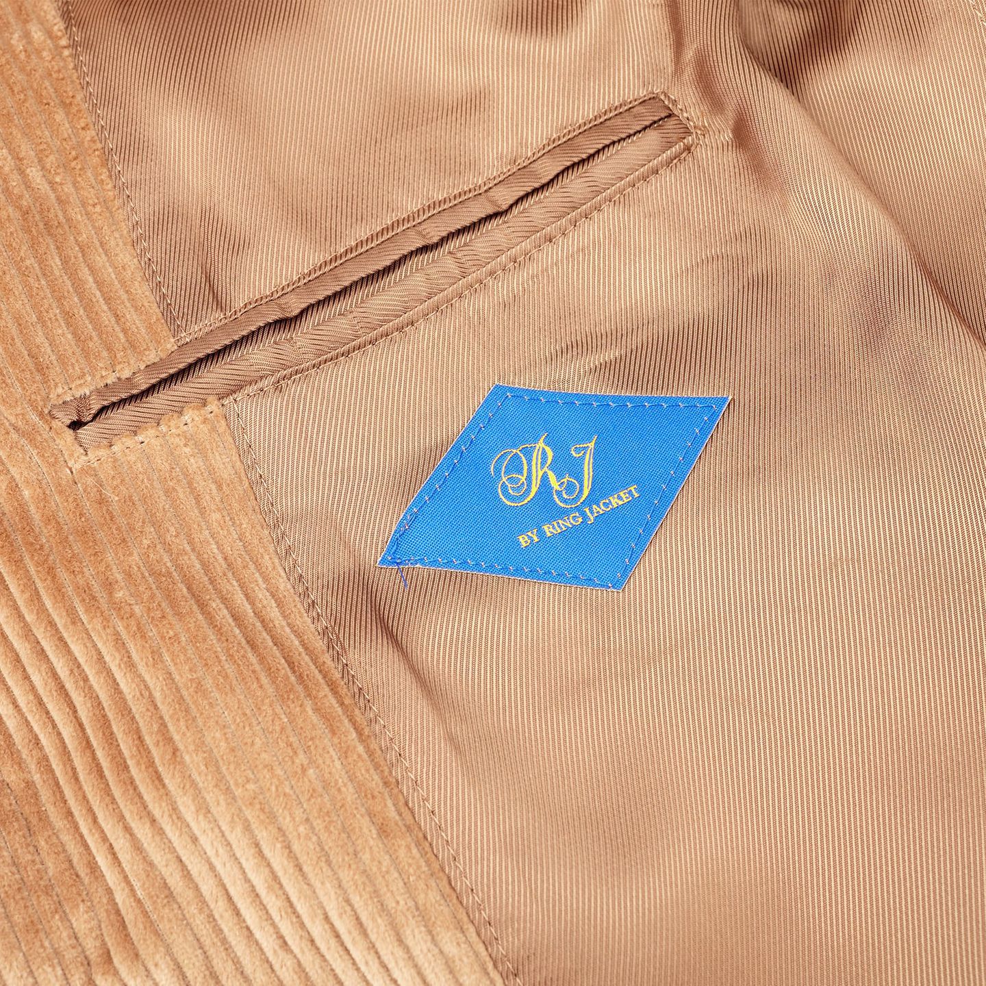 Ring Jacket Belted Corduroy Safari Jacket Baltzar