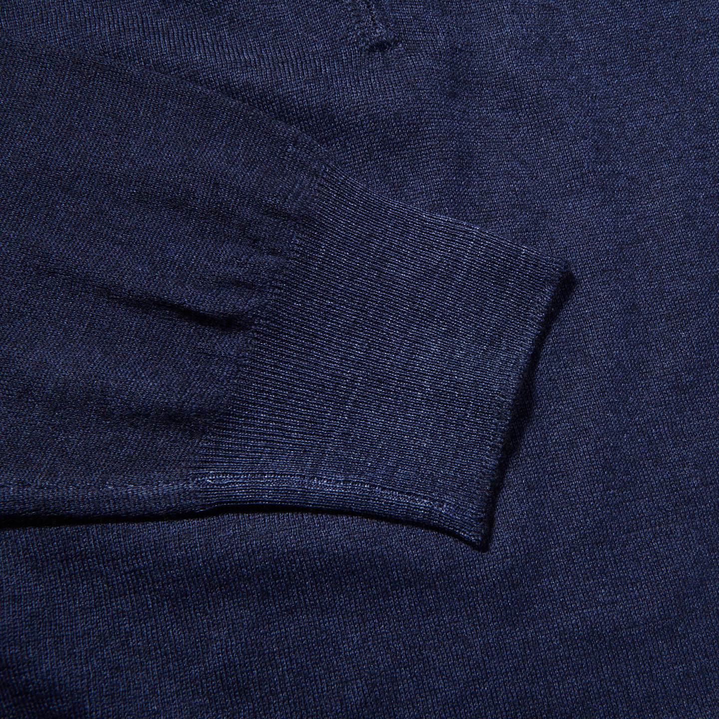 Gran Sasso - Navy Vintage Wool 1/4 Zip Sweater | Baltzar