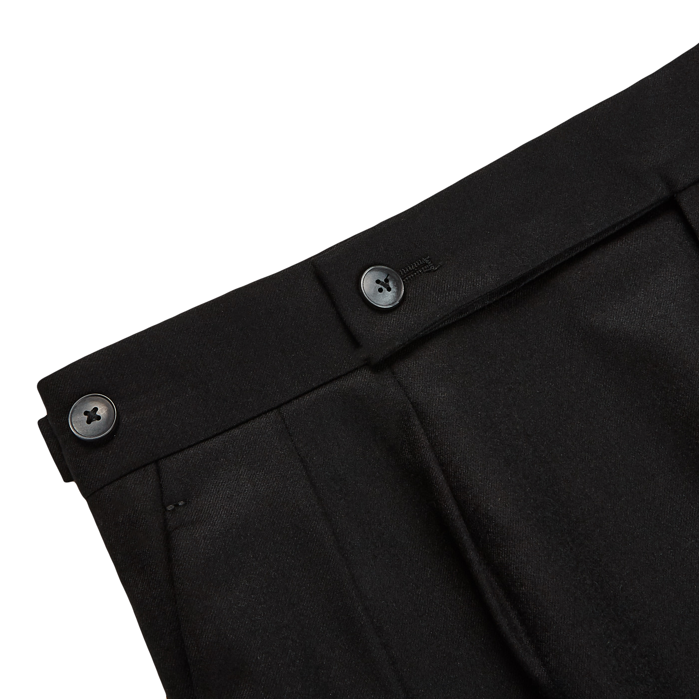 Buy Olney Black Flannel Trousers for 7900  Free Returns