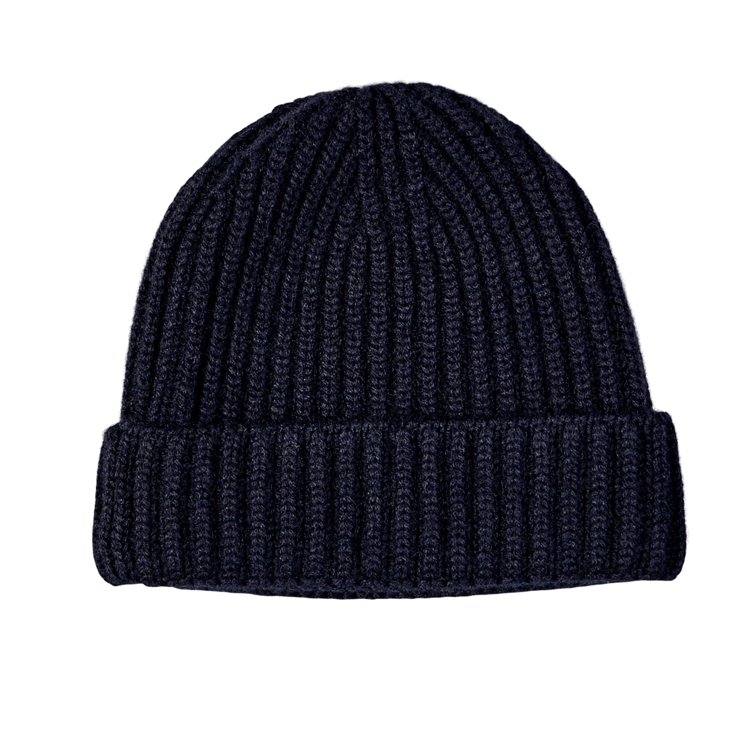 Drake's - Navy Rib Cashmere Hat | Baltzar