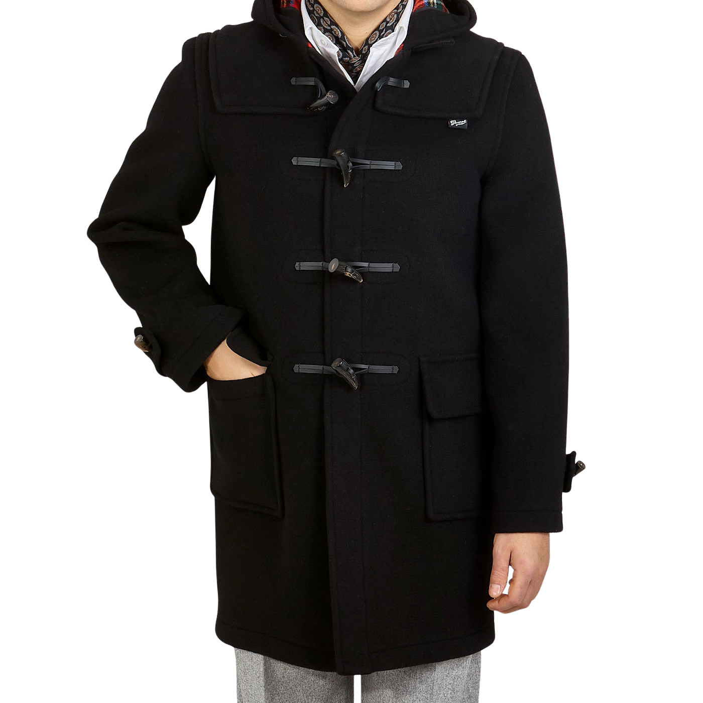 Grey Wool Morris Duffle Coat | lupon.gov.ph