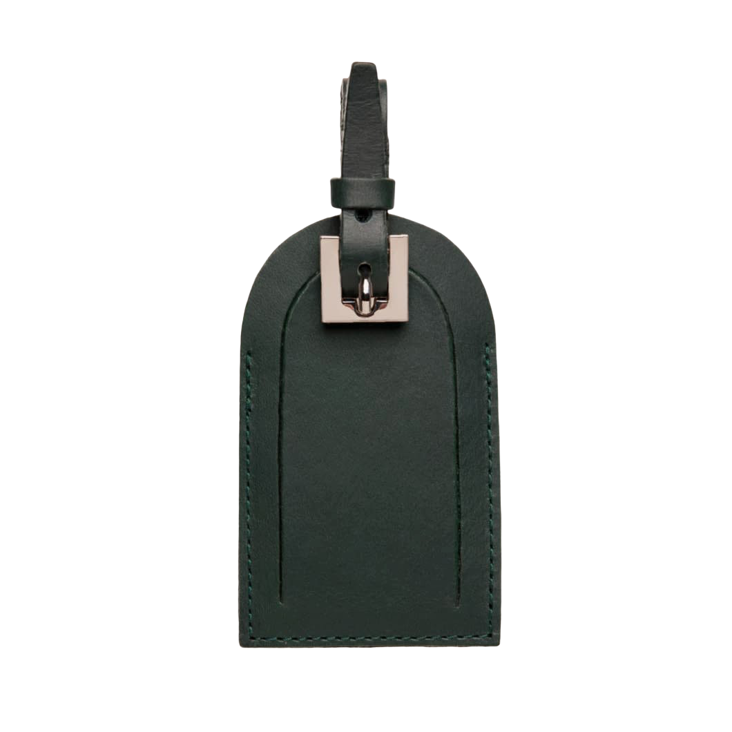 Ettinger Green Luggage Tag with Security Flap Baltzar