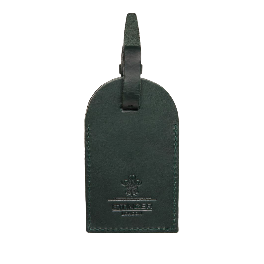 Ettinger Green Luggage Tag with Security Flap Baltzar