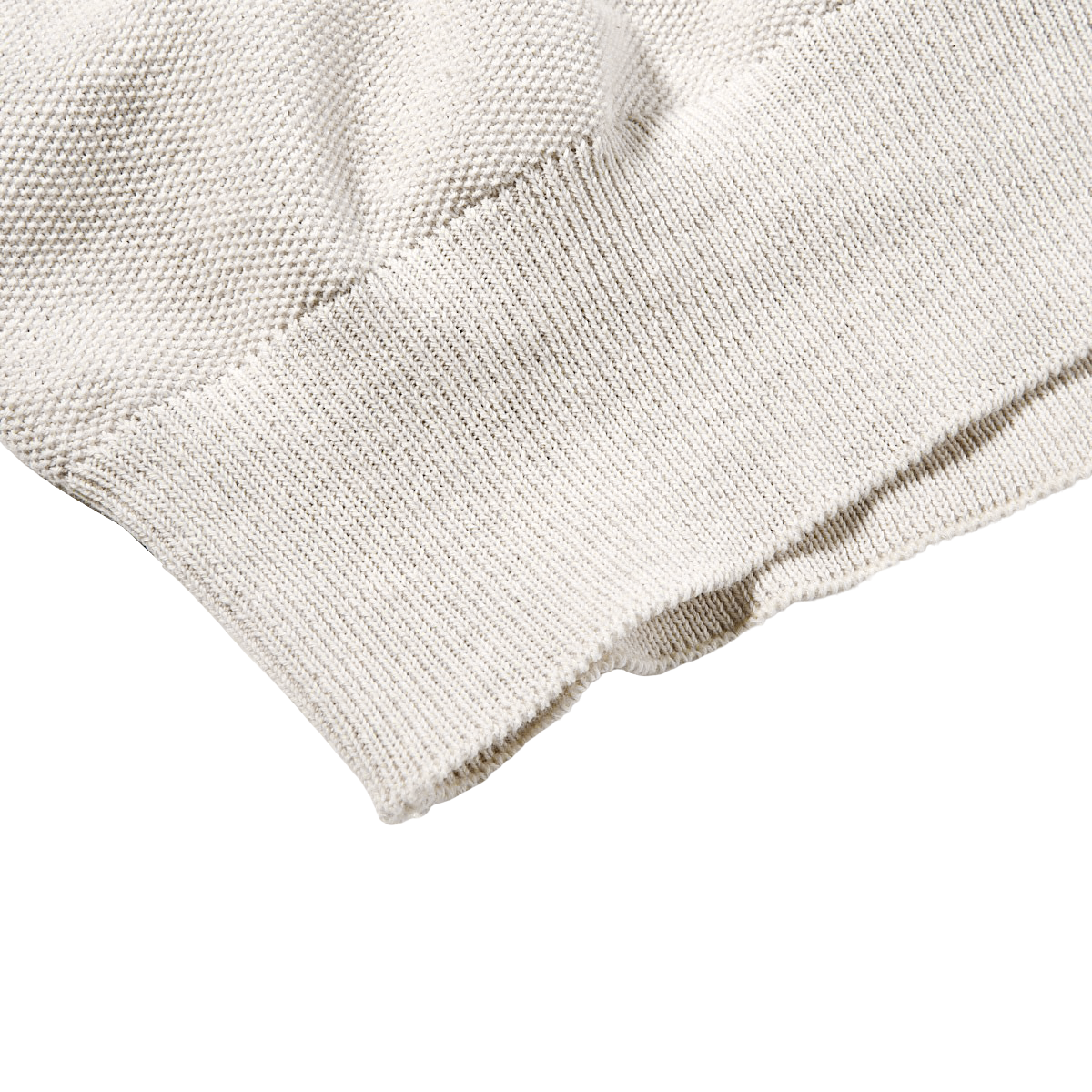 Gran Sasso - Off White Fresh Cotton Polo Shirt | Baltzar