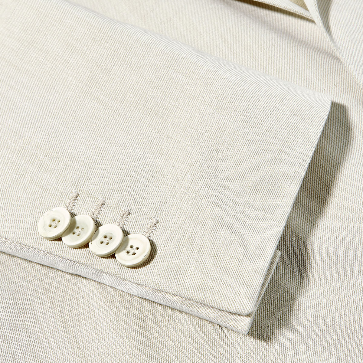 Lardini - Light Beige Linen Cotton Suit | Baltzar