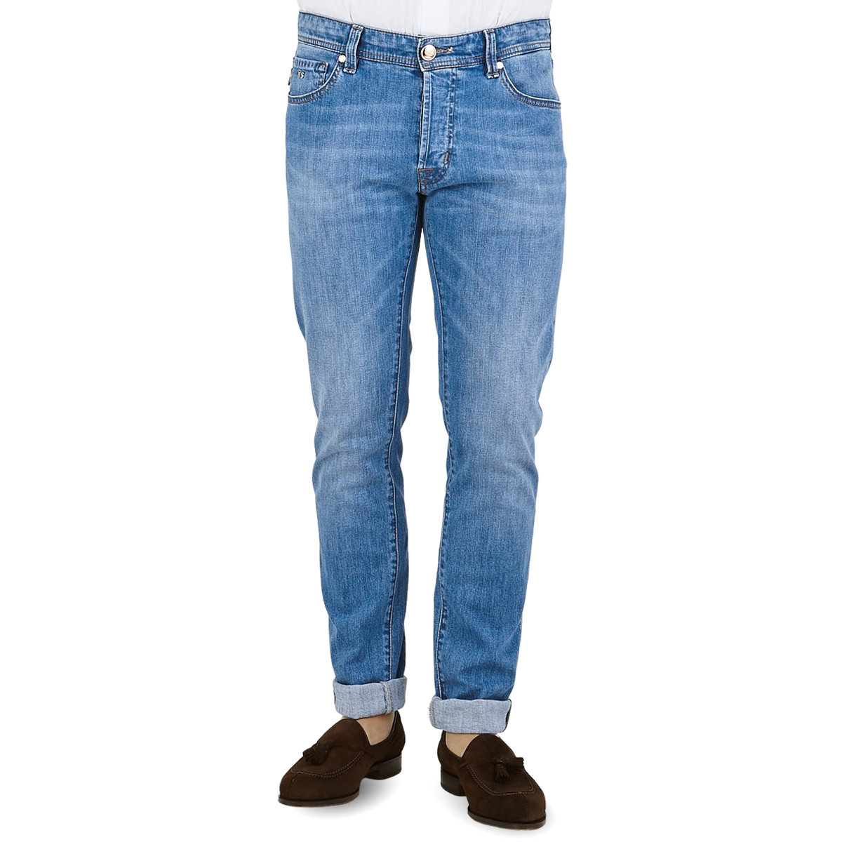 stout Betaling tilfredshed Tramarossa - Denim Blue Comfort 12 Months Leonardo Jeans | Baltzar