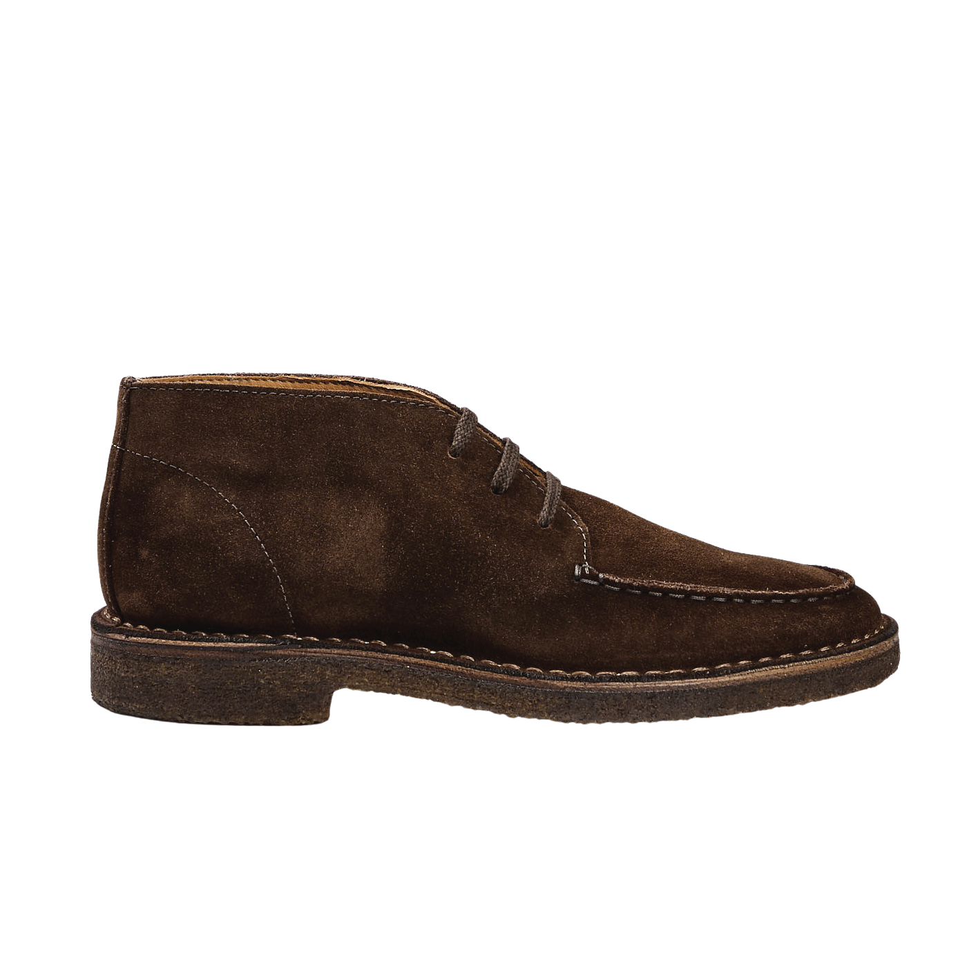 Drake's - Brown Suede Crosby Moc-Toe Chukka Boots | Baltzar