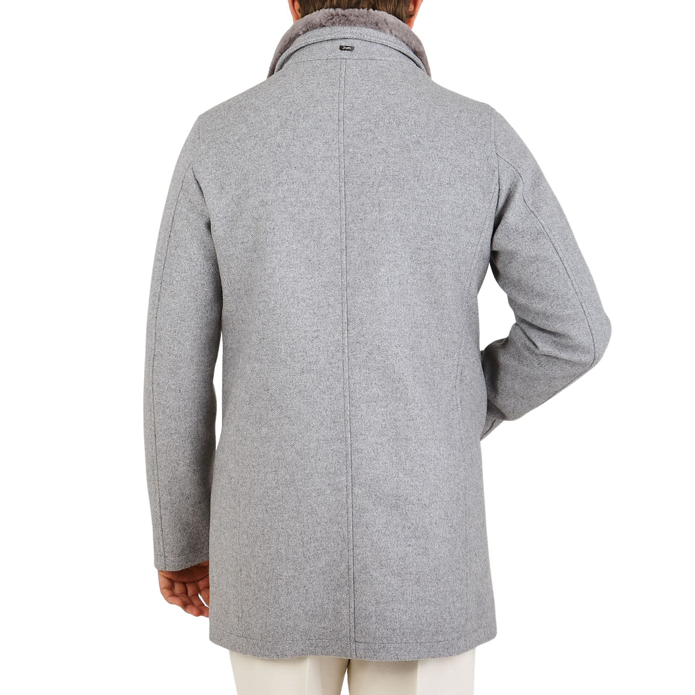 herno gray coat