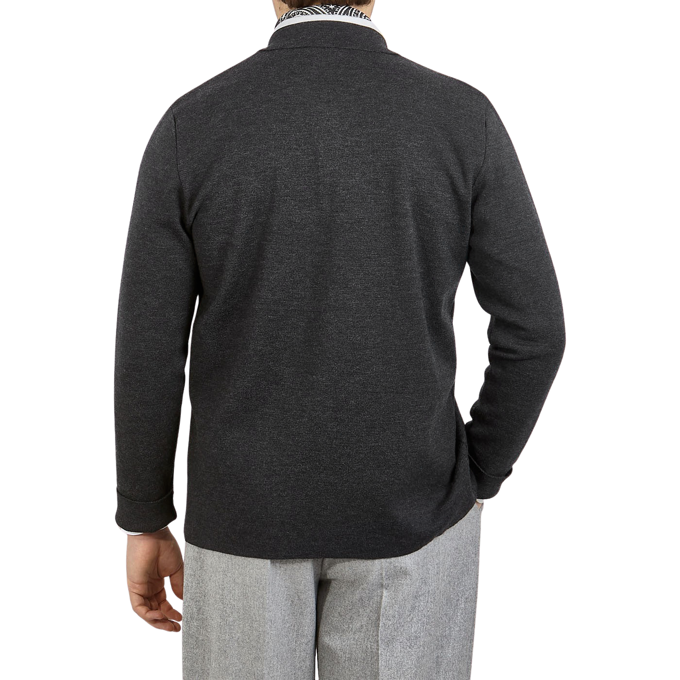 Sunspel - Charcoal Melange Merino Wool Milano Jacket | Baltzar