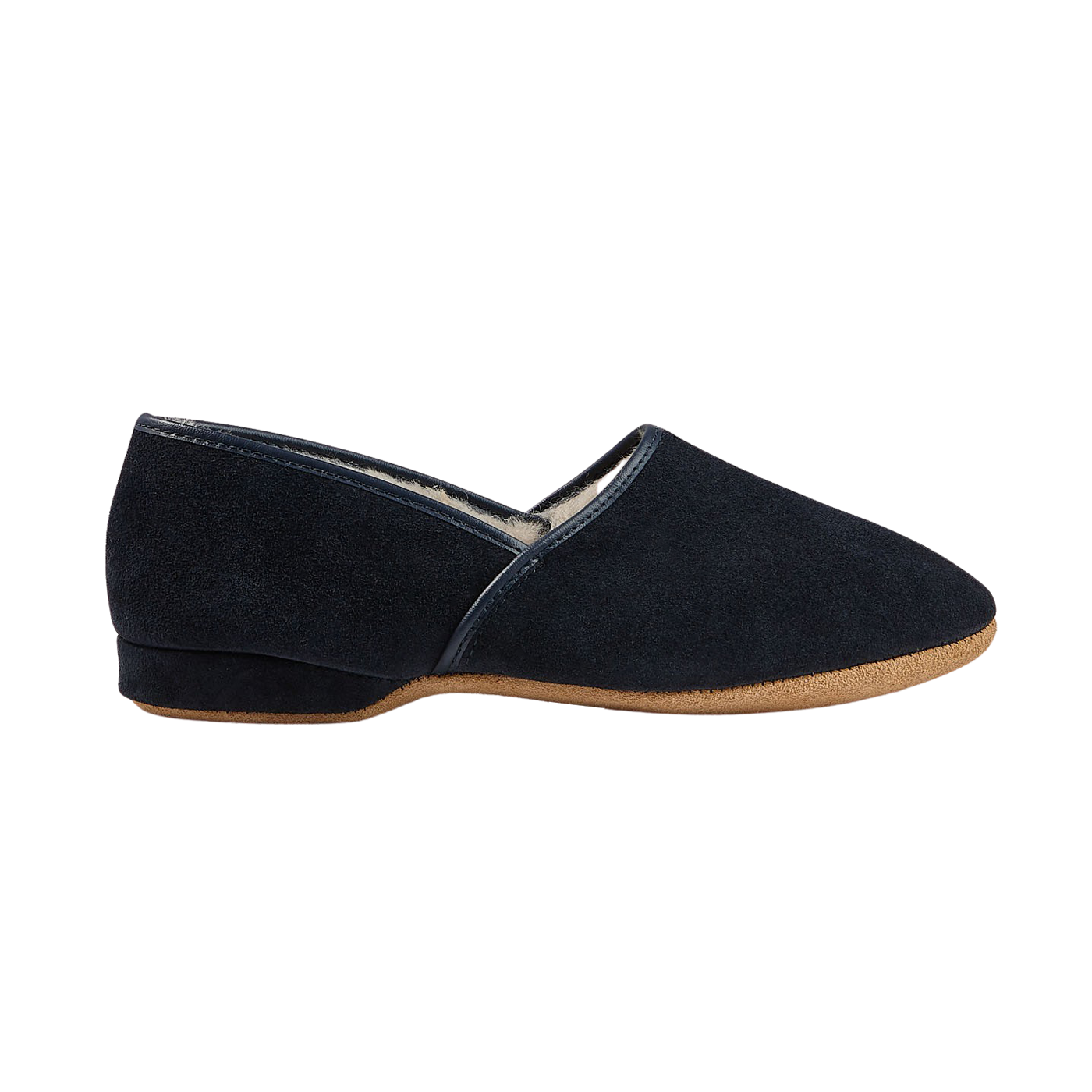 Derek Rose - Navy Suede Sheepskin 