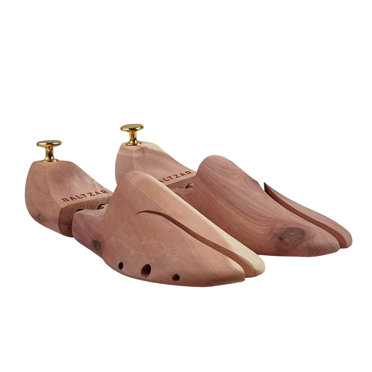 Baltzar Sartorial Natural Adjustable Cedar Shoe Trees Baltzar