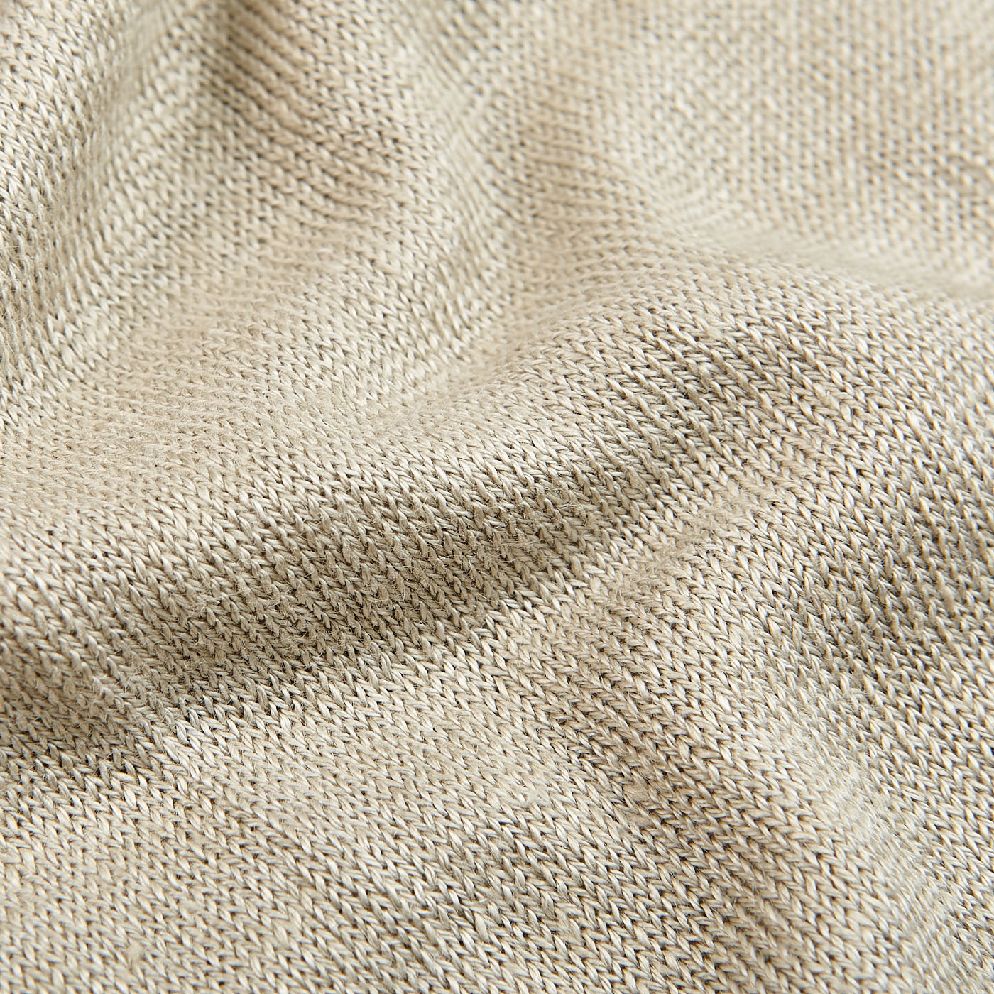 Lardini - Taupe Knitted Linen Shirt 