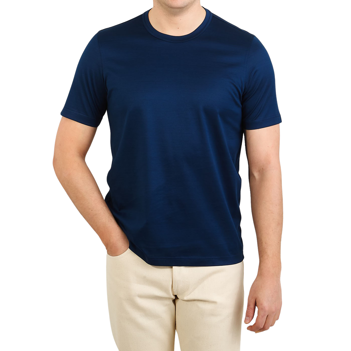 Gran Sasso Andere materialien t-shirt in Blau Damen Bekleidung Oberteile T-Shirts 