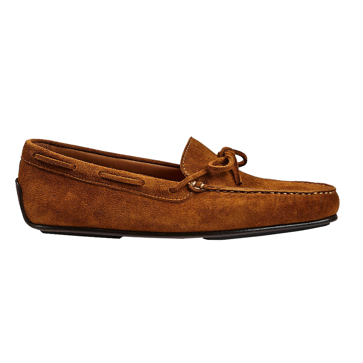 Carmina - Tobacco Suede Marivent Driving Loafers | Baltzar