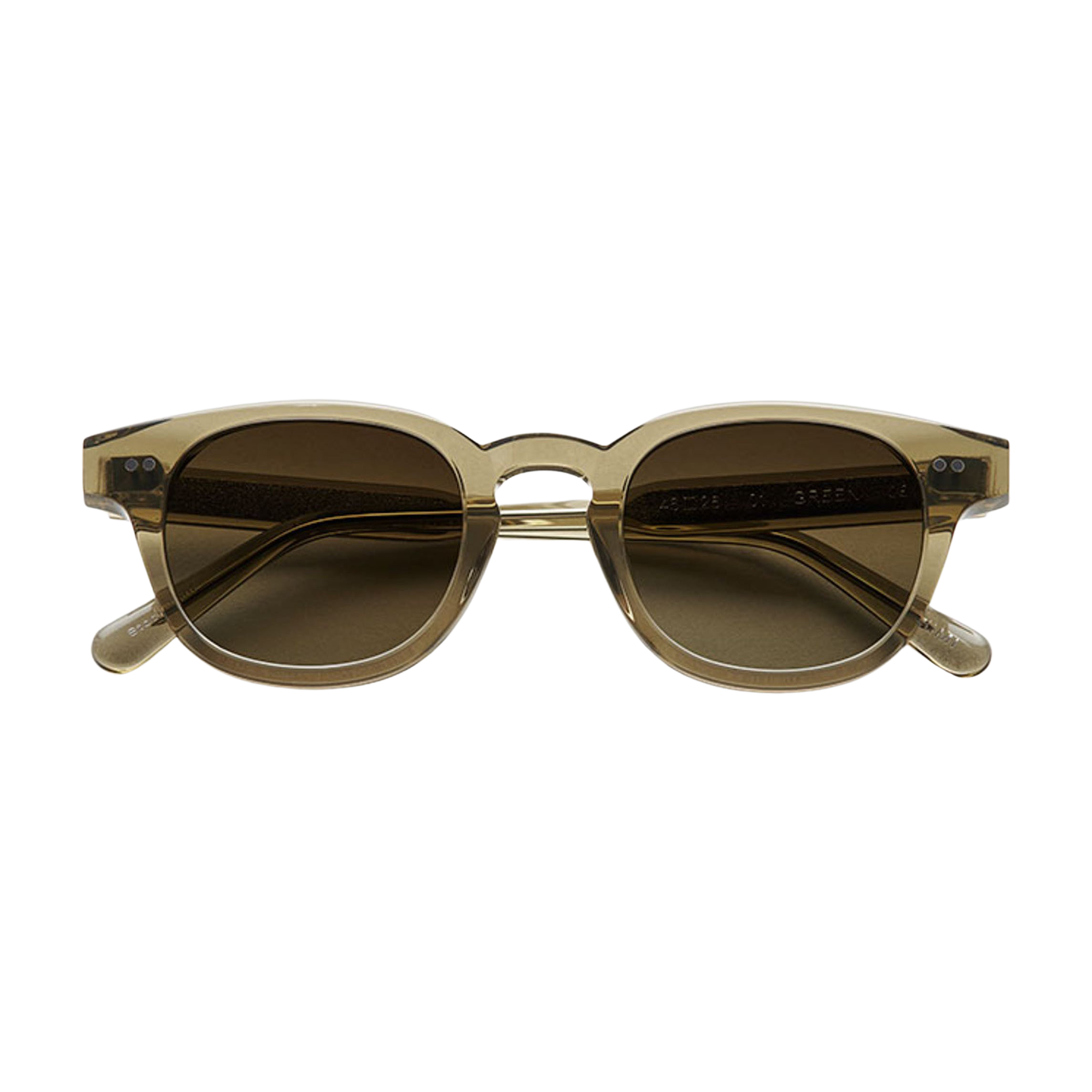Chimi Eyewear - Model 01 Green Gradient Lenses Sunglasses 46mm | Baltzar