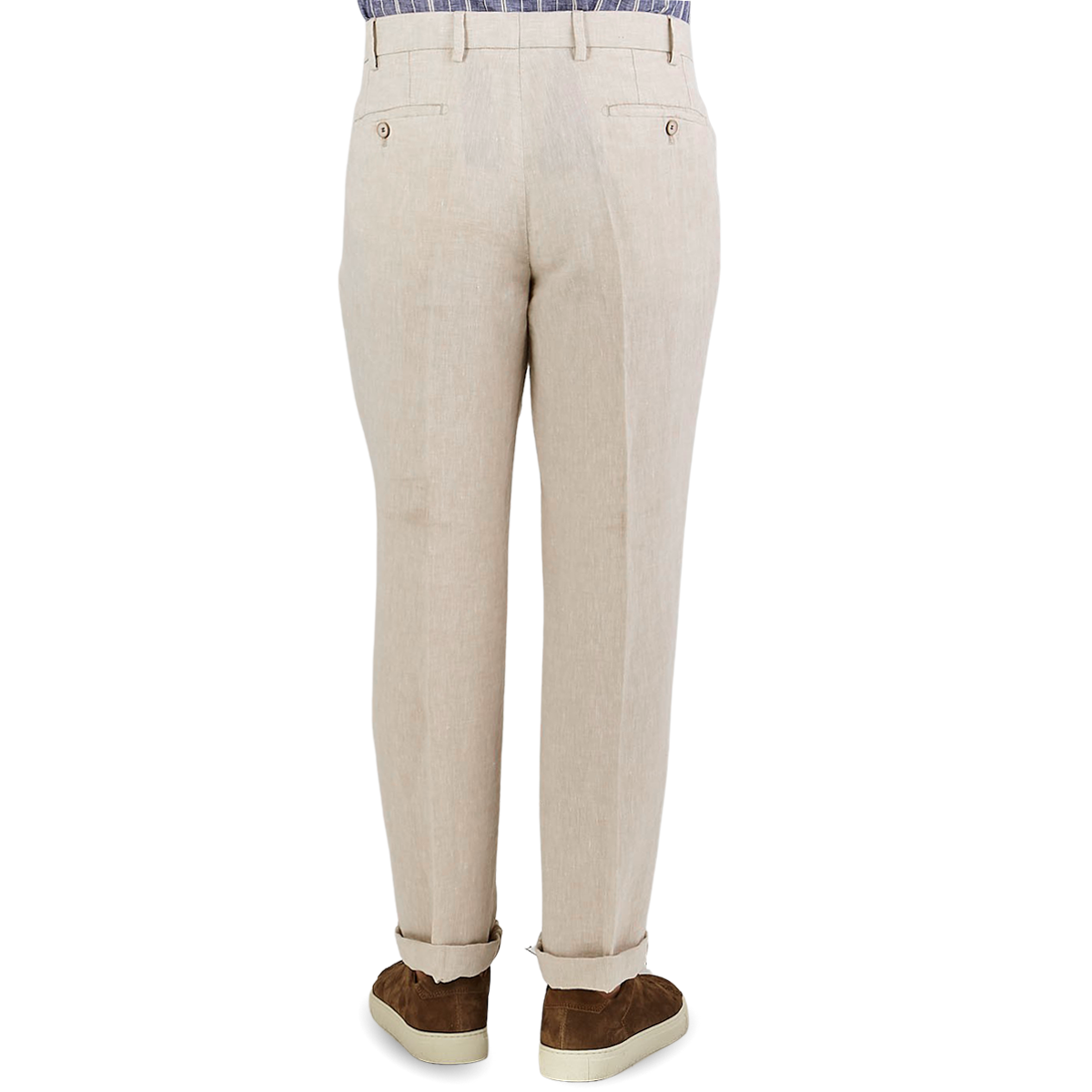 Hiltl - Light Beige Linen Regular Fit 