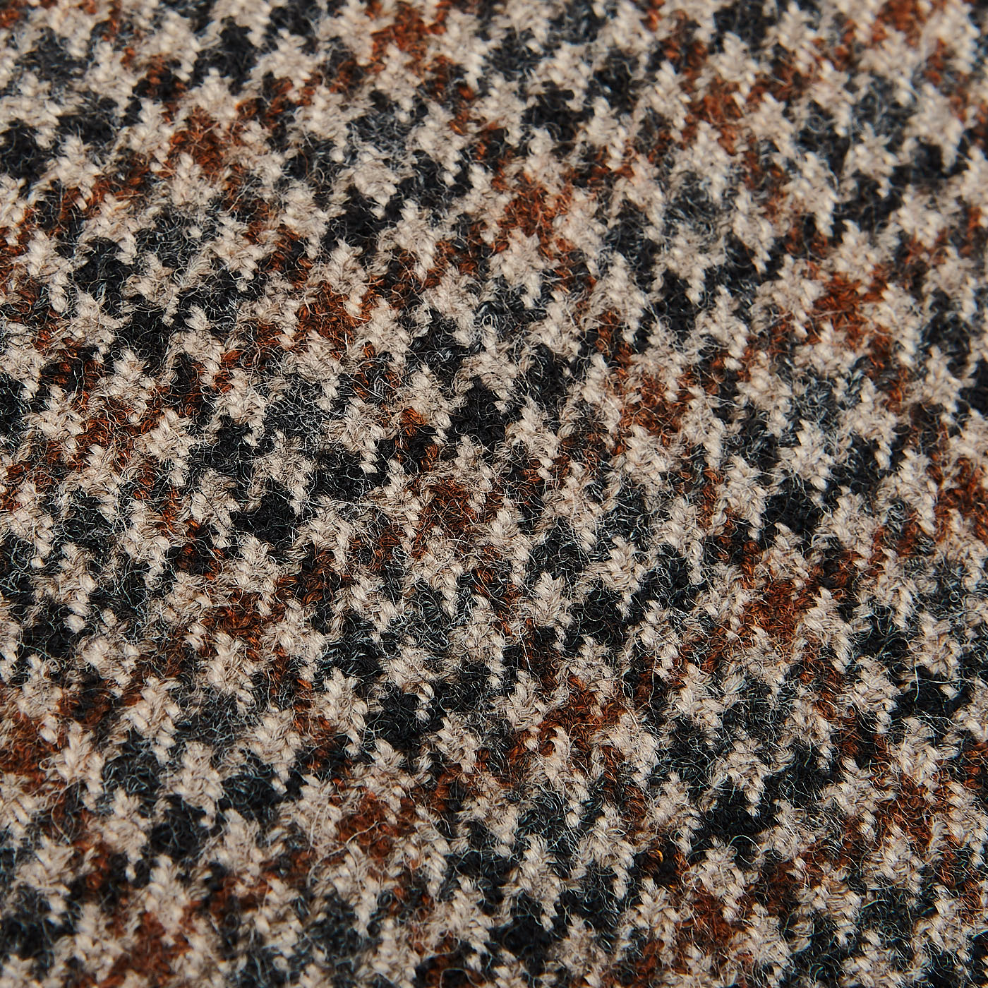 Tagliatore Light Brown Houndstooth Tweed Vesuvio Blazer Baltzar