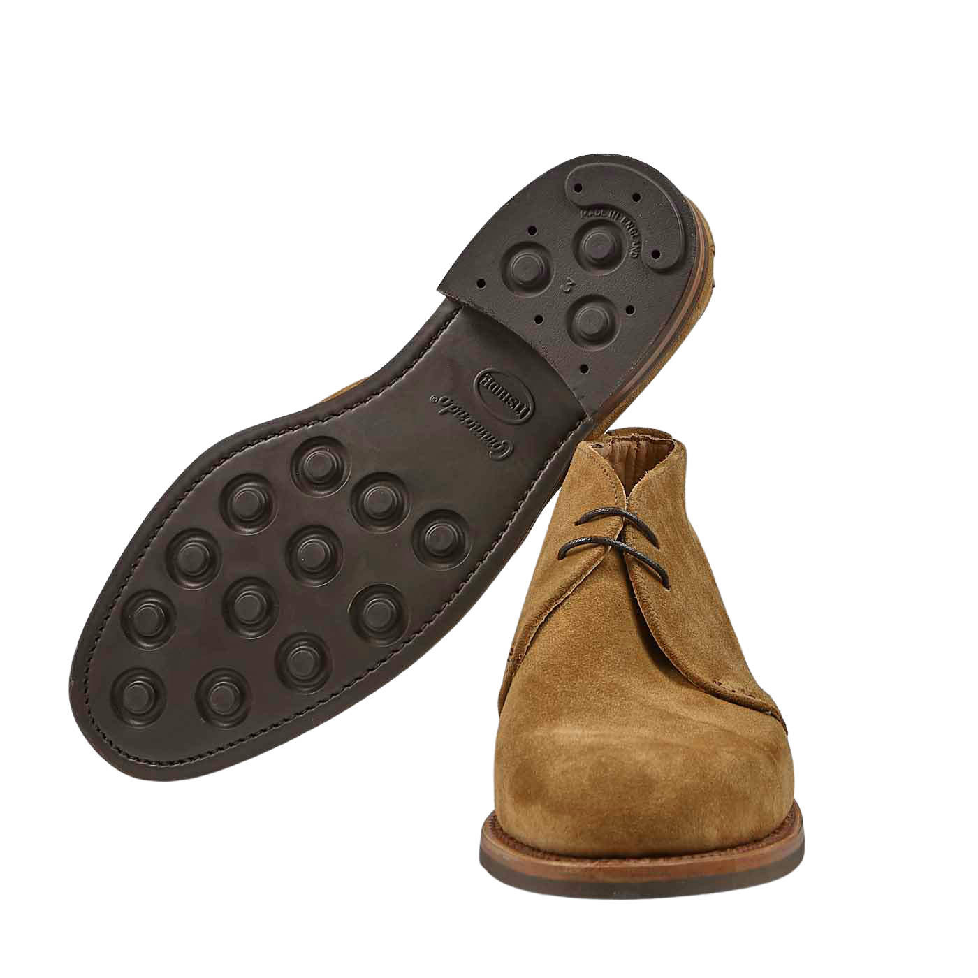 Sanders Indiana Tan Suede Chesham Chukka Boots Baltzar