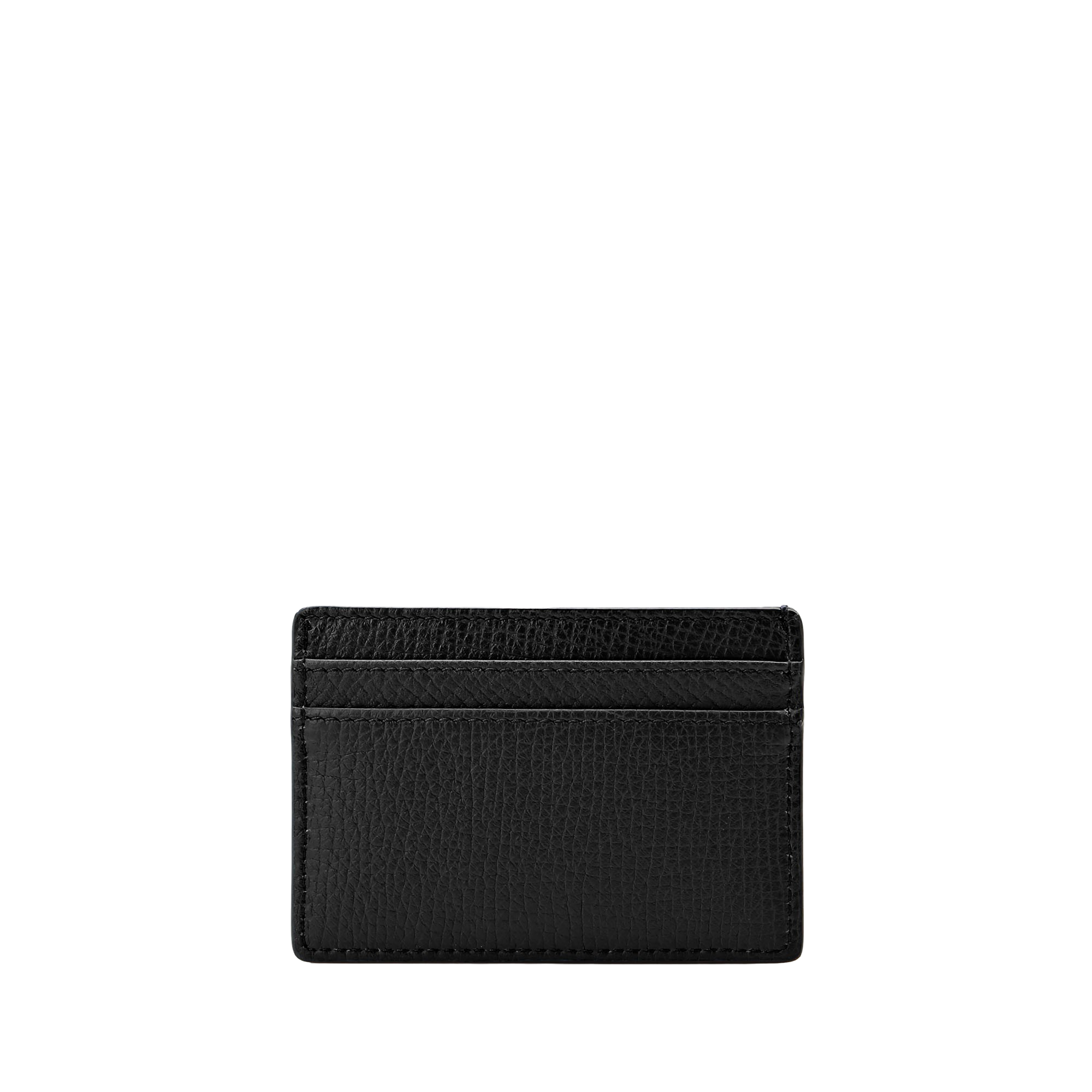 Smythson - Black Ludlow Leather Flat Card Holder | Baltzar