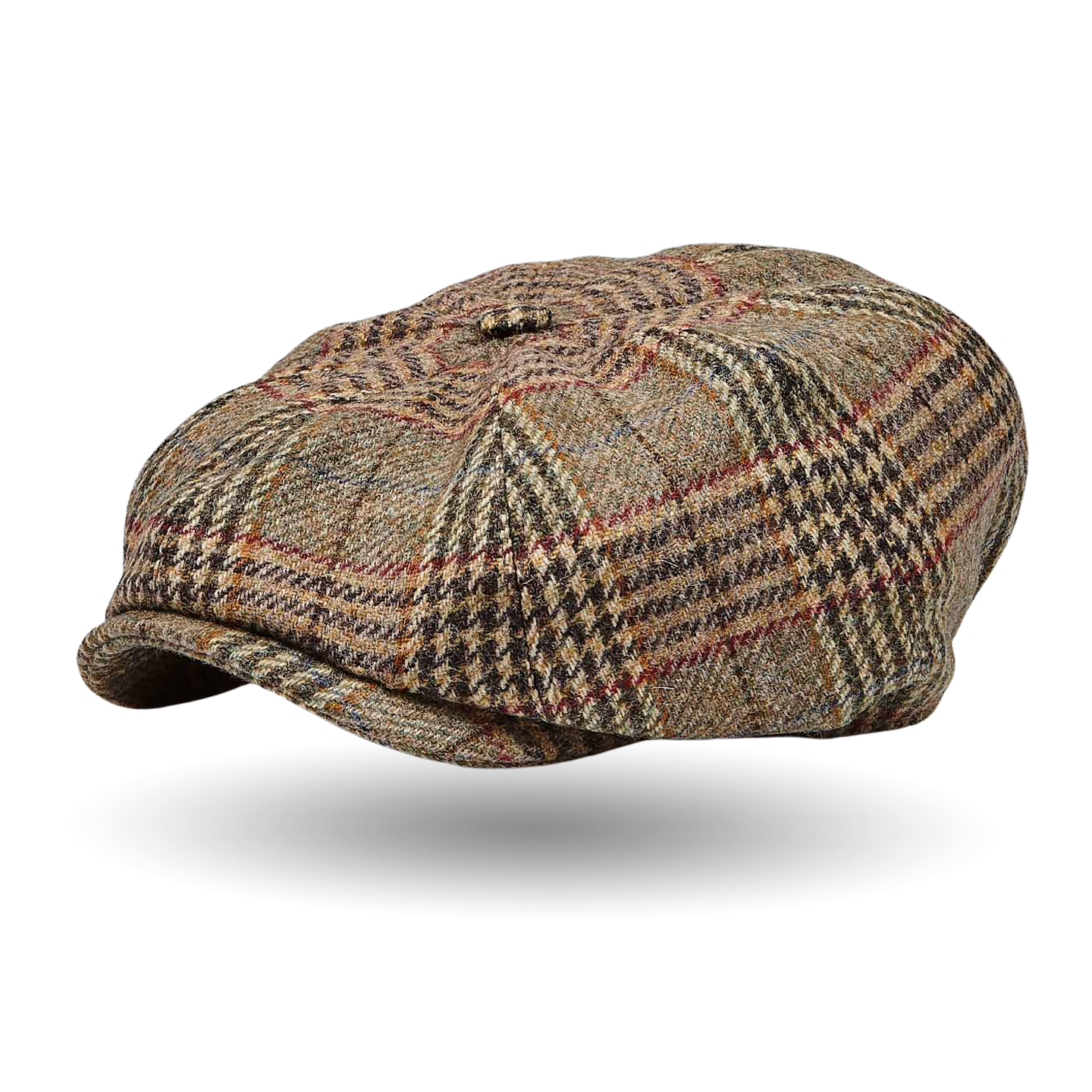 newsboy hat tweed