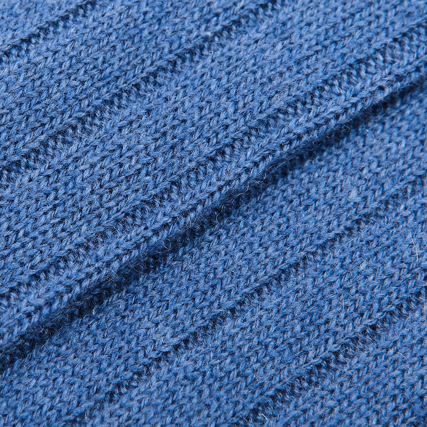 Bresciani - Light Blue Ribbed Wool Cashmere Socks | Baltzar