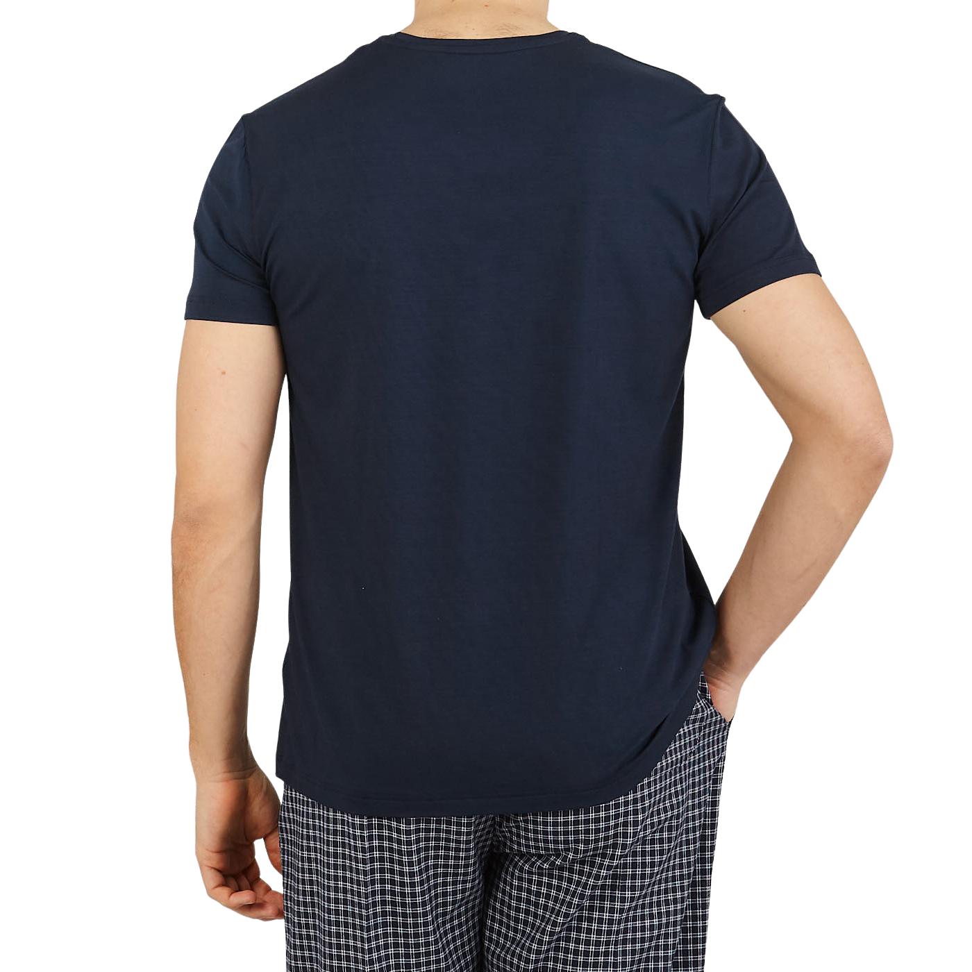 Navy Blue Shirt Back | tyello.com