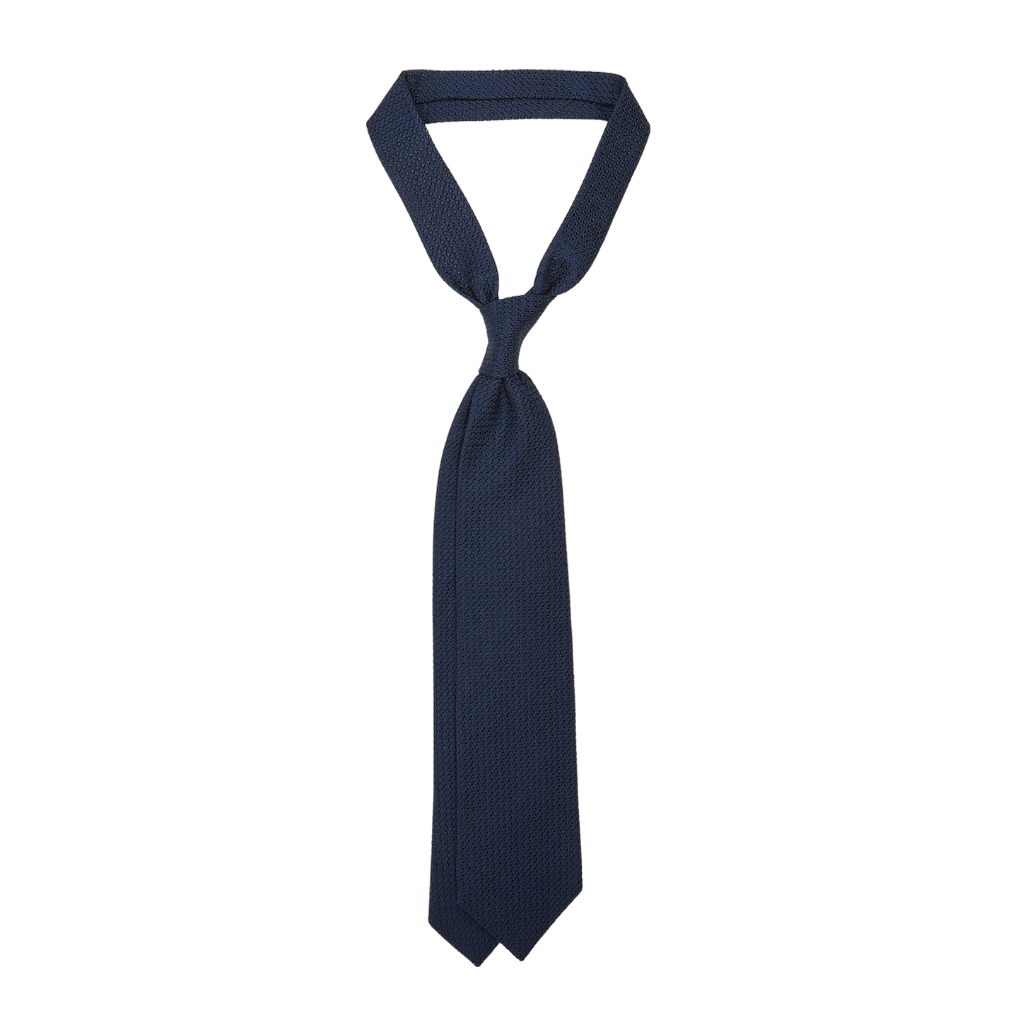Drake's - Blue Lined Large Knot Grenadine Tie | Baltzar