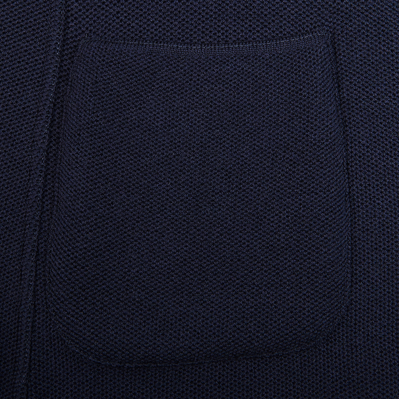 Lardini - Navy Blue Knitted Wool Blazer 