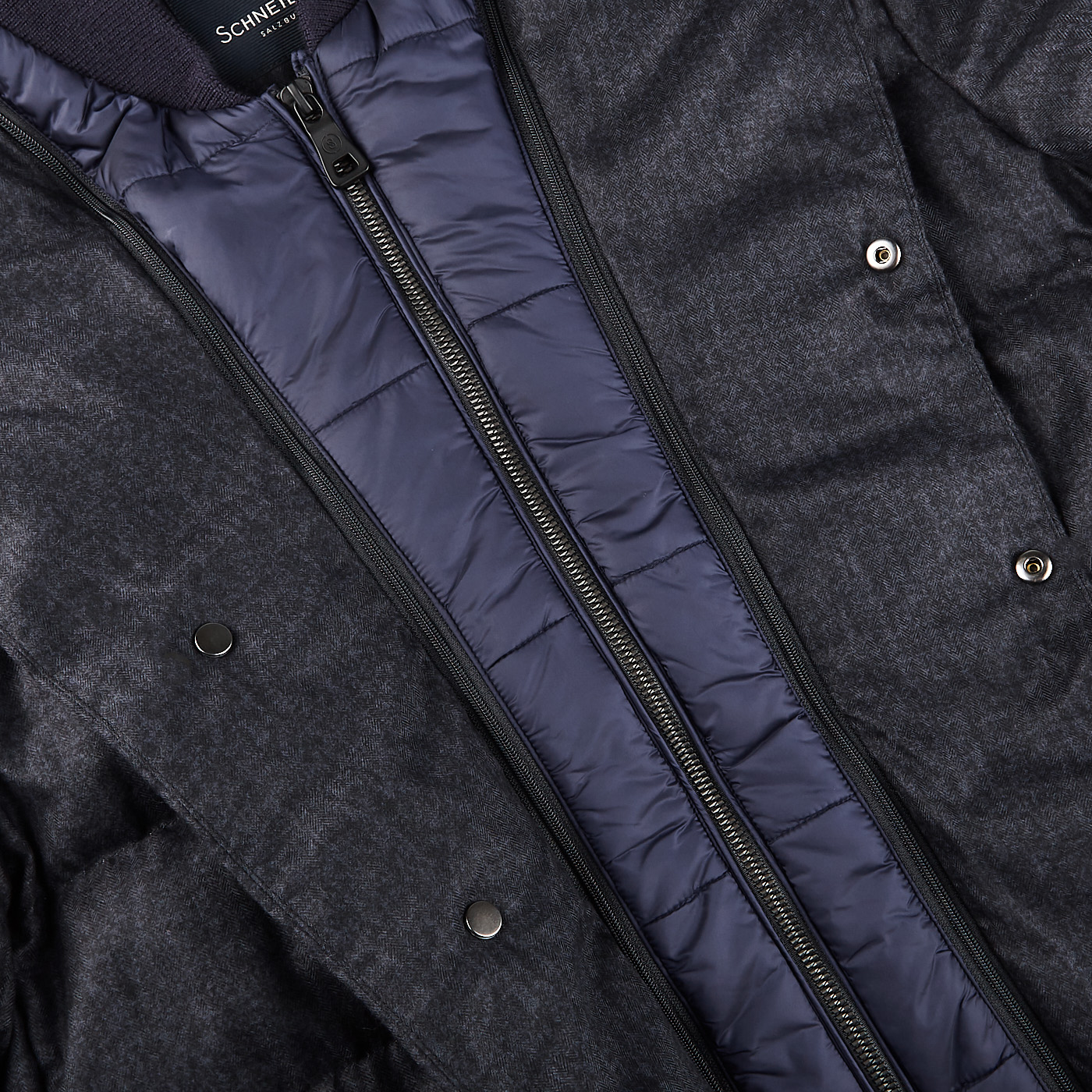 Schneiders - Navy Melange Technical 