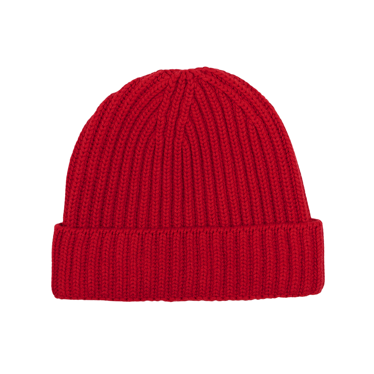 William Lockie - Ruby Cashmere Ribbed Beanie | Baltzar