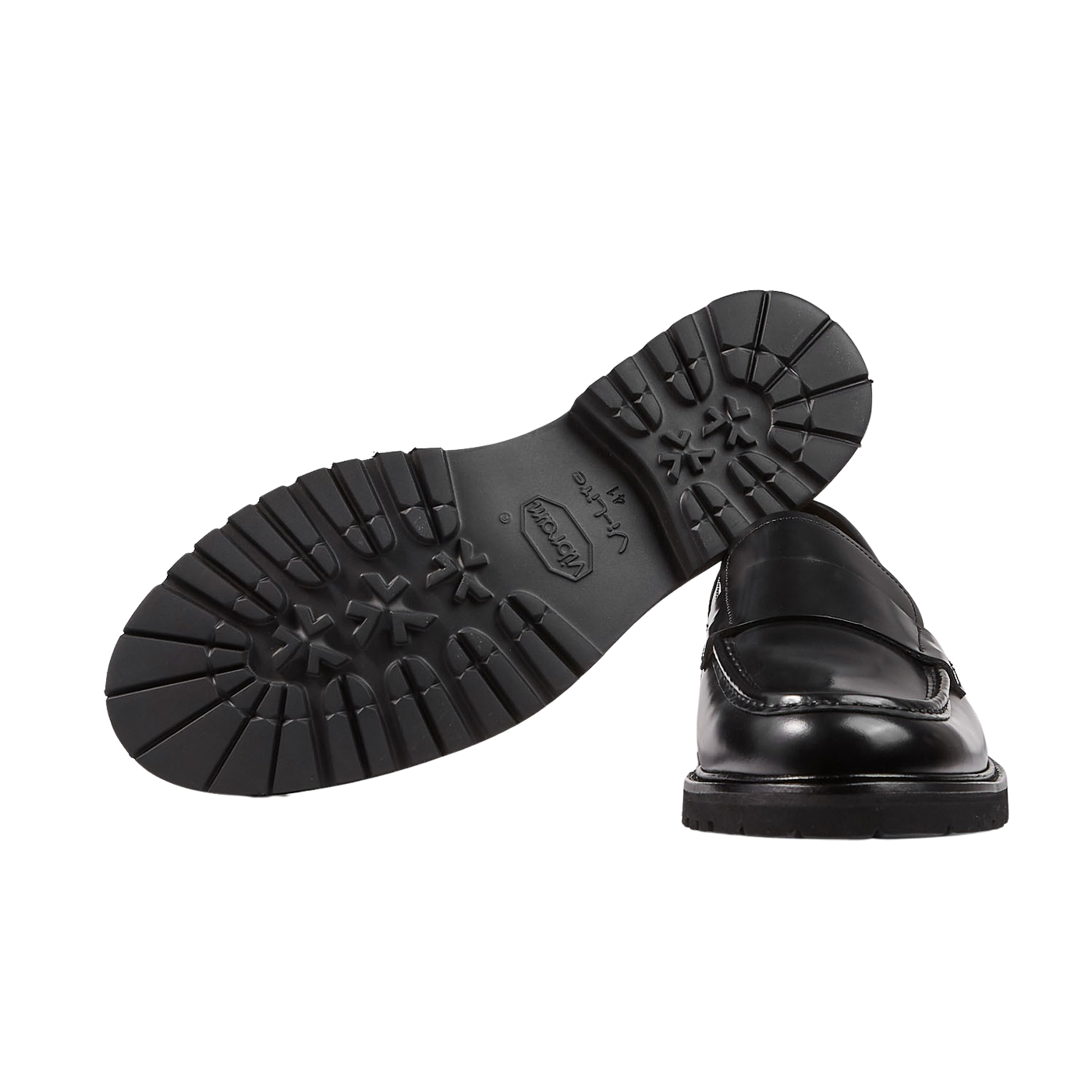 付与 VINNY'S ヴィニーズ kilty leather loafers econet.bi