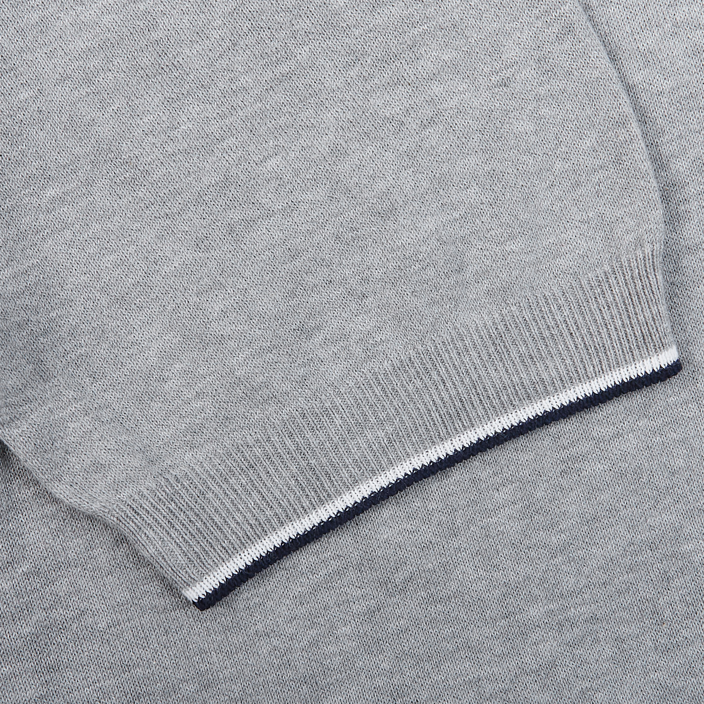 Gran Sasso - Light Grey Fresh Cotton Polo Shirt | Baltzar