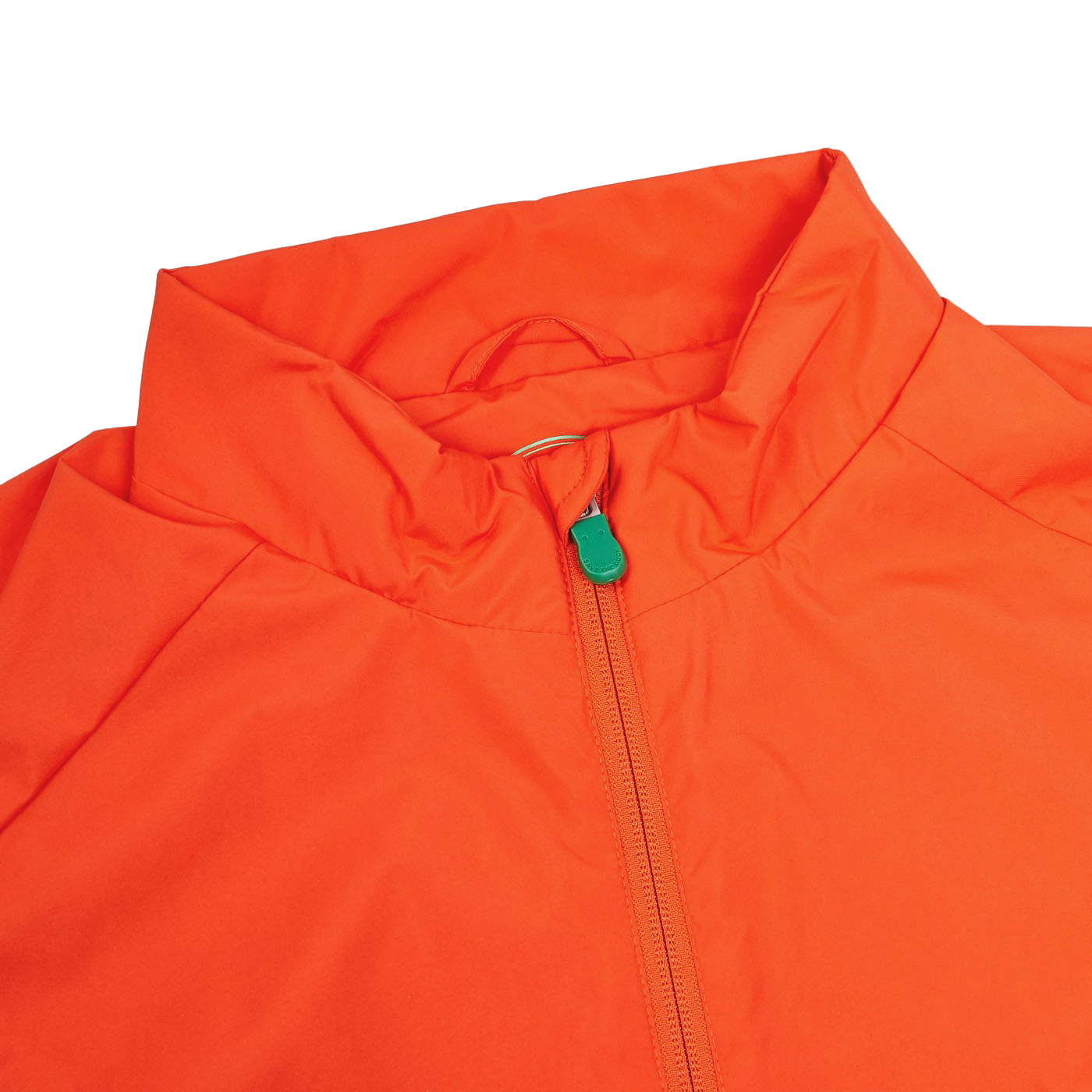Save The Duck Bright Orange Nylon Windbreaker Gilet