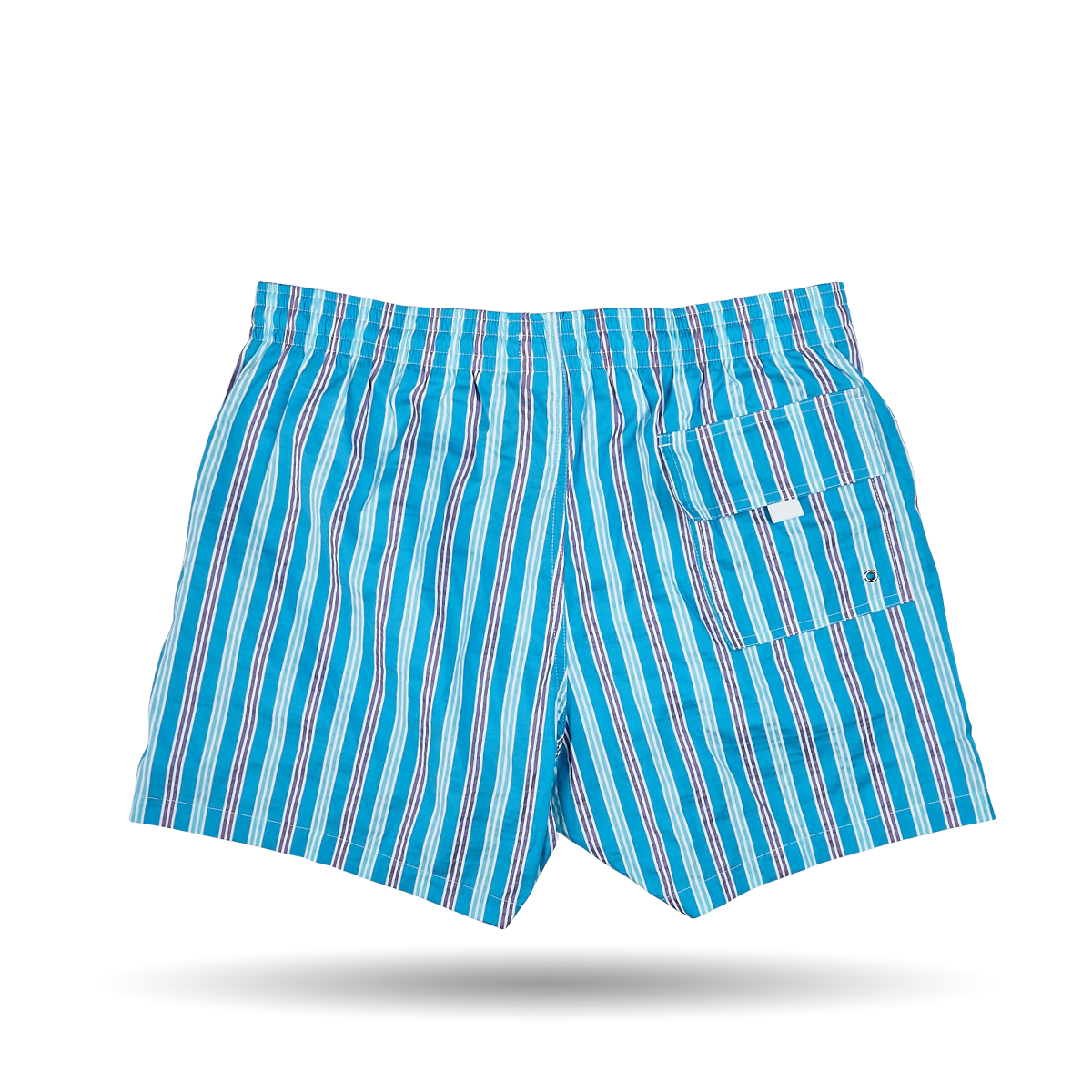 Canali - Light Blue Printed Microfiber 