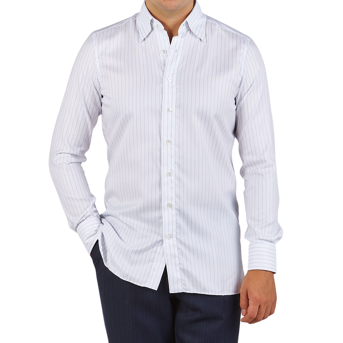 100hands-white-blue-striped-cotton-blackline-slim-shirt-baltzar