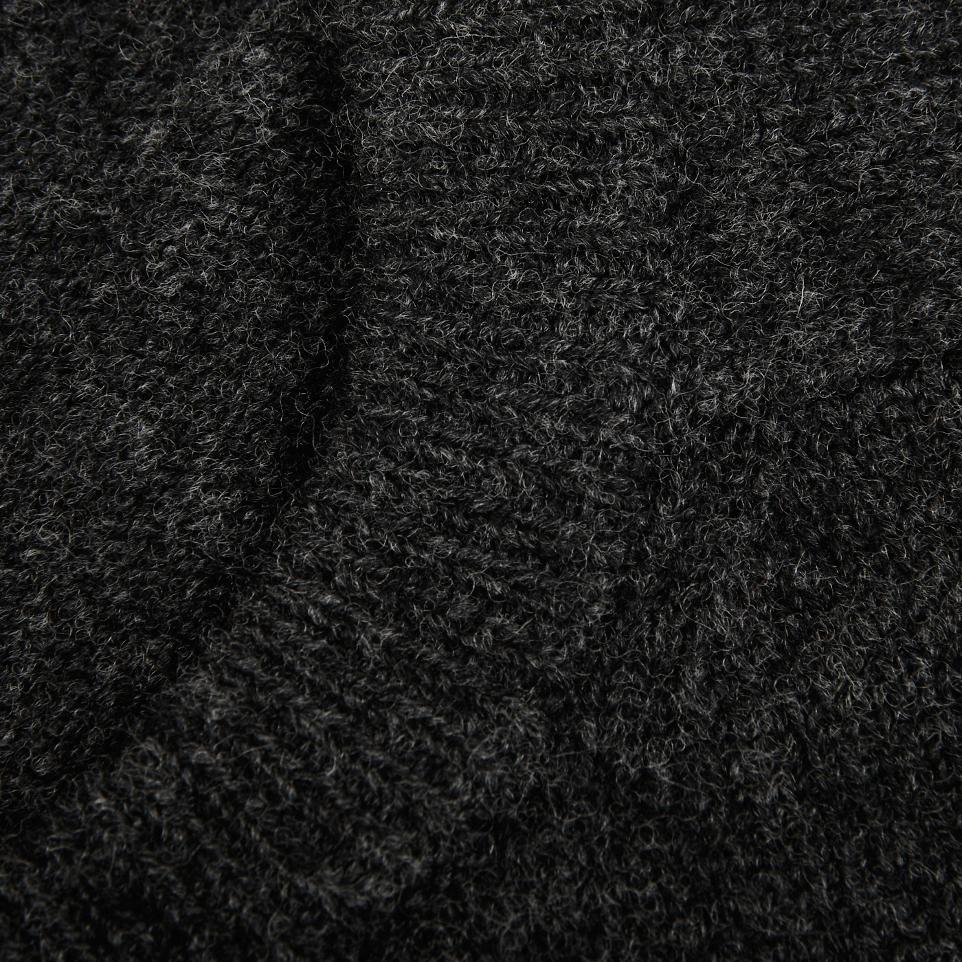 Alan Paine - Charcoal Grey Lambswool Crew Neck | Baltzar