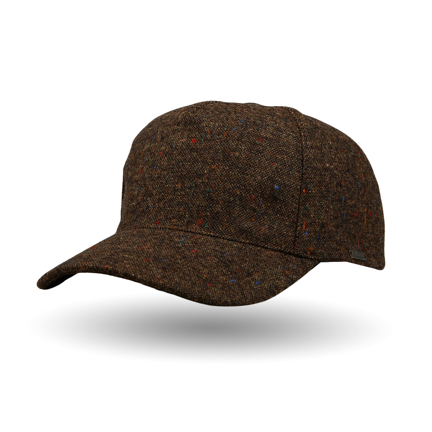 Wigéns - Brown Donegal Tweed Baseball Cap | Baltzar