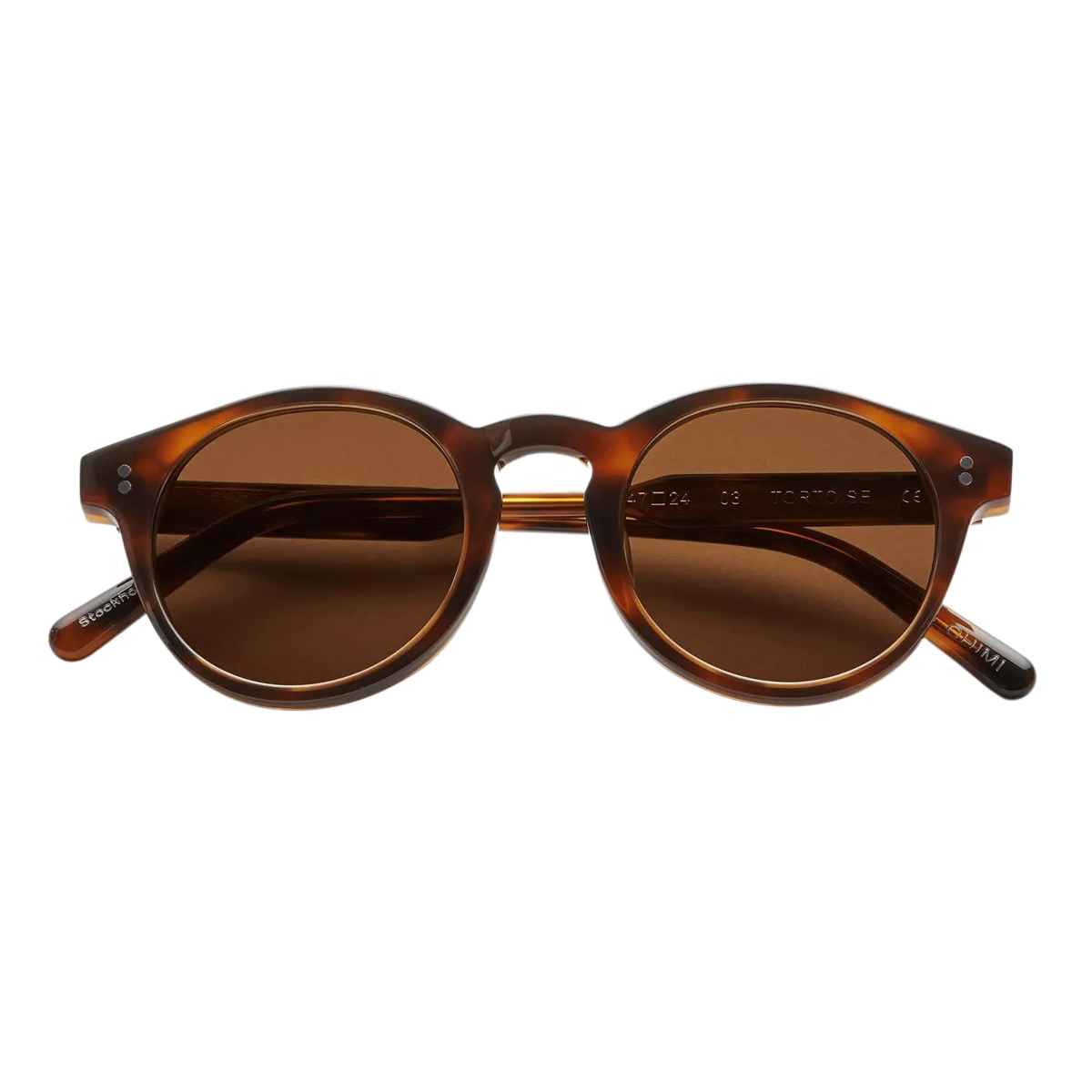 Chimi Eyewear - Model 03 Tortoise Gradient Lenses Sunglasses 47mm | Baltzar