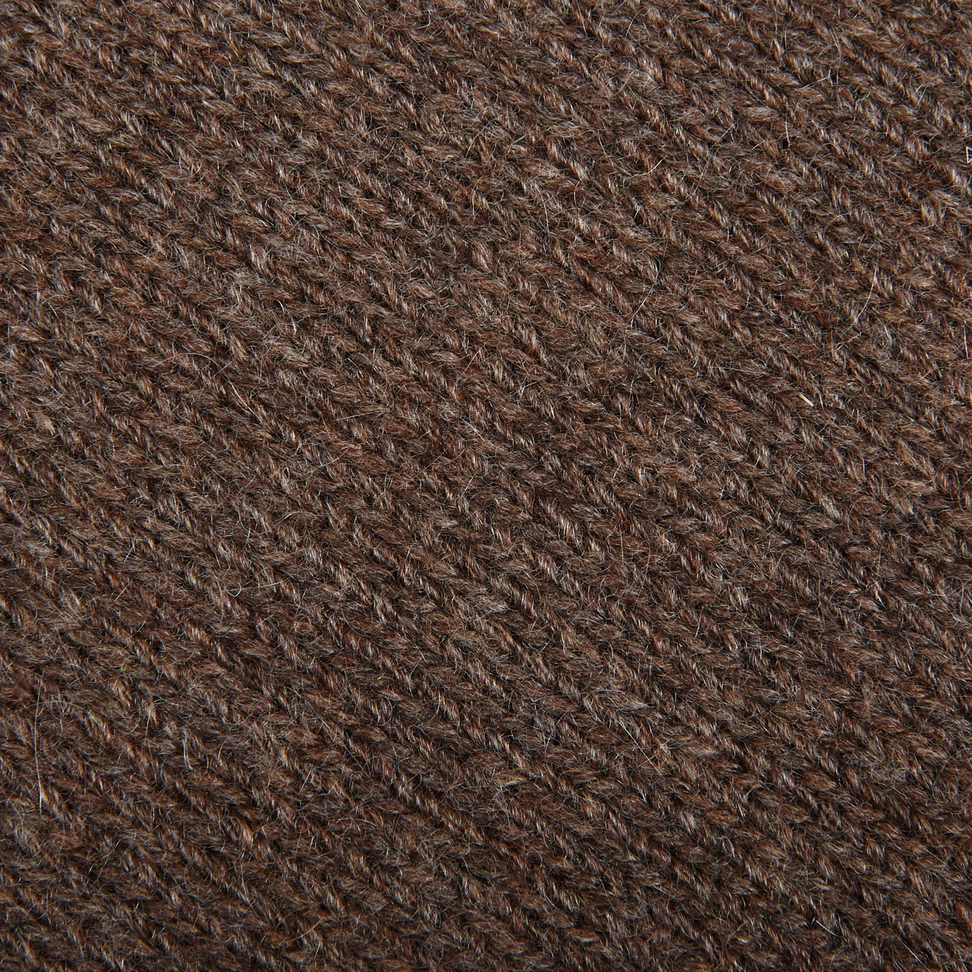 Davida - Cacao Brown Cashmere Chunky Roll Neck | Baltzar