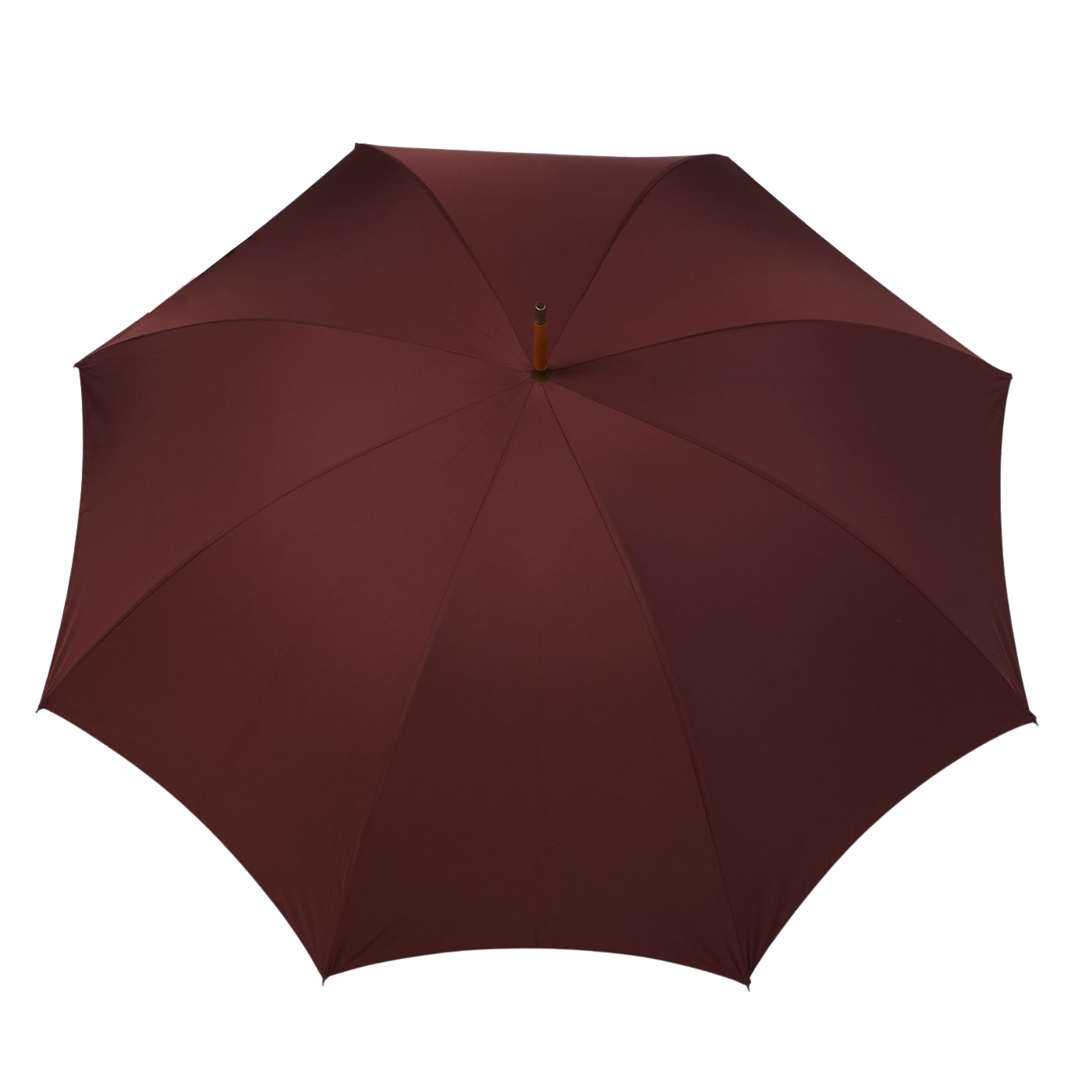 Fox Umbrellas Bordeaux Polished Maple Handle Umbrella Baltzar
